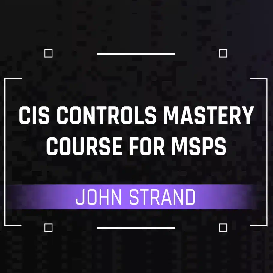 Boom U: CIS Controls Mastery Course for MSPs