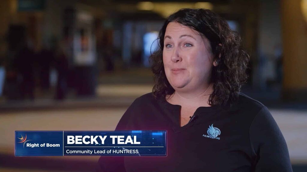 Right of Boom 2025 - Becky Teal - Huntress